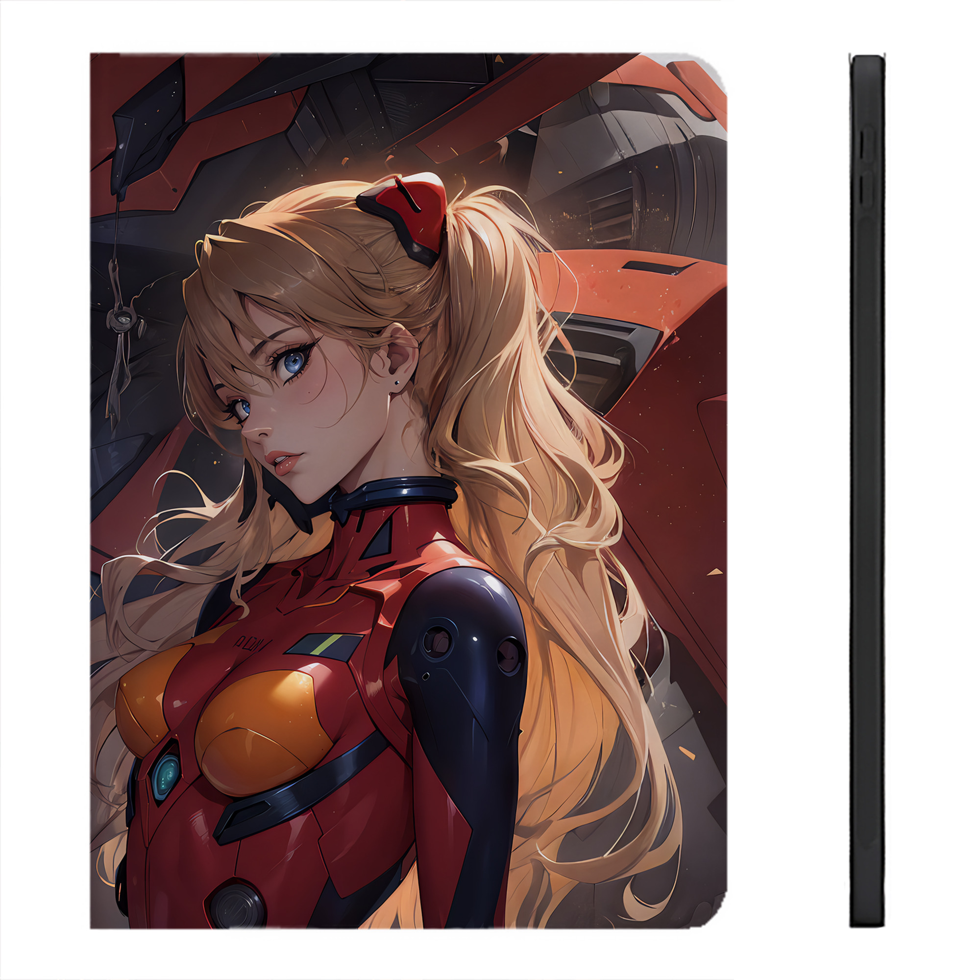 （画像用） EVA 新世紀エヴァンゲリオン IPadケース ペンホルダー付き ブックスタイルデザイン